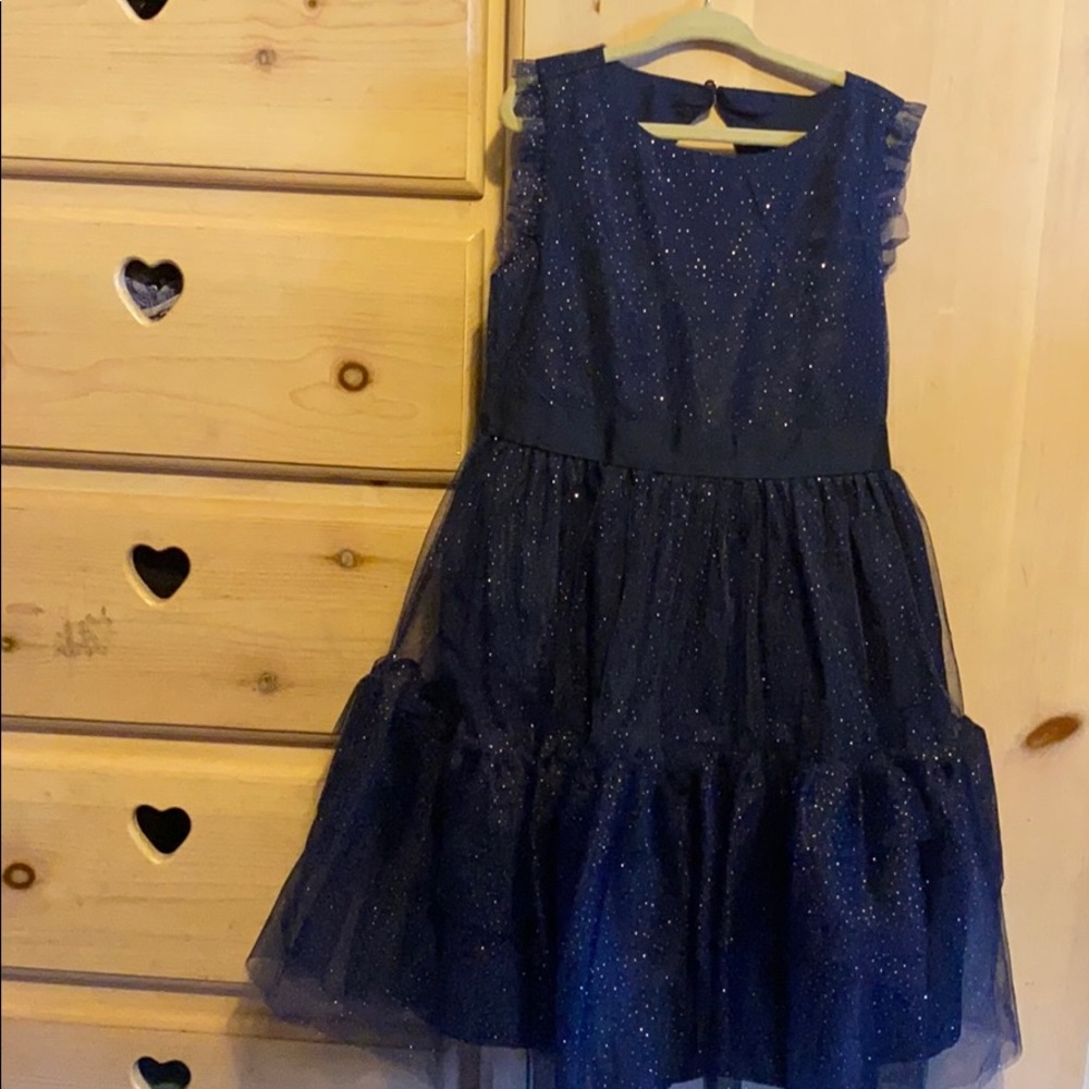 Janie and Jack NWT Glitter Tulle Dress